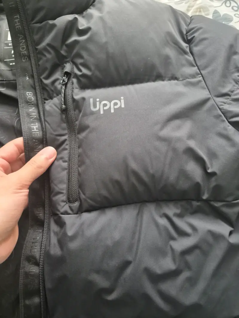 Chaqueta de pluma negra para hombre Lippi - 3