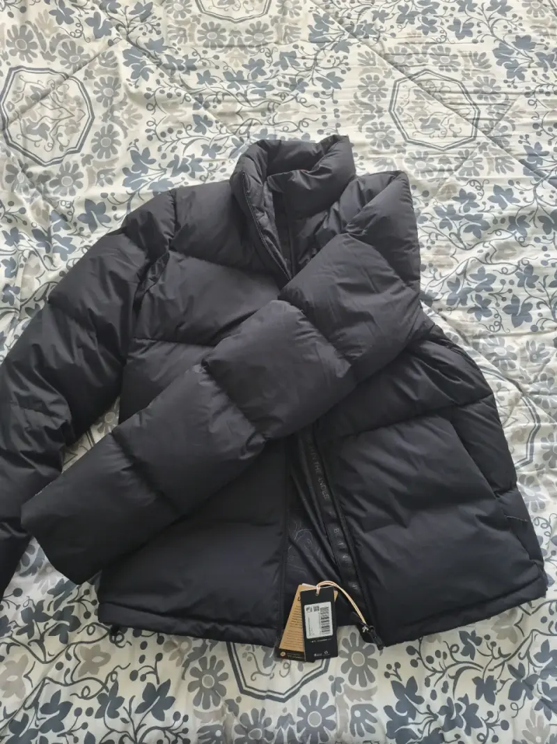 Chaqueta de pluma negra para hombre Lippi - 5