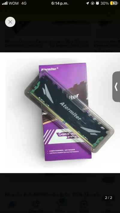 Memoria RAM Atermiter 16GB DDR4 3200MHz - miniatura 1