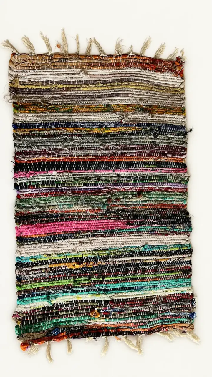 Alfombra multicolor para dormitorio - 2