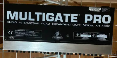 Expansor/Gate Behringer Multigate Pro XR4400 - miniatura 4