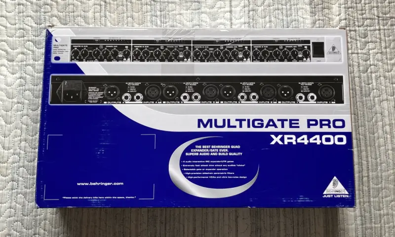 Expansor/Gate Behringer Multigate Pro XR4400 - 5