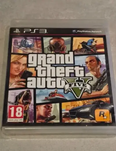 PS3 Super Slim 500GB con HEN, mando,GTA5 y cables. - miniatura 6
