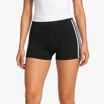 Calza deportiva (negra con franjas blancas) - miniatura 2