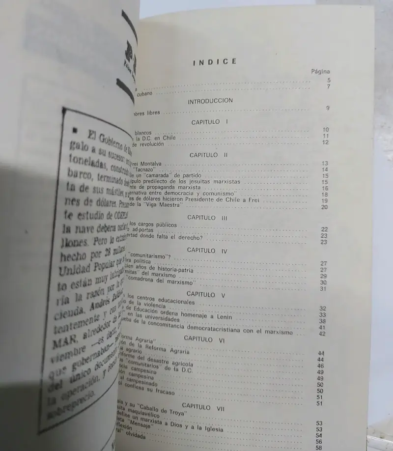 Libro Cómo la Democracia Cristiana Entregó a Chile - 3