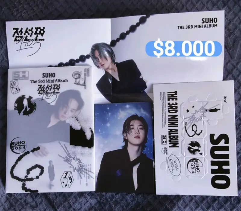 Álbum Suho 1to3 sin photocard