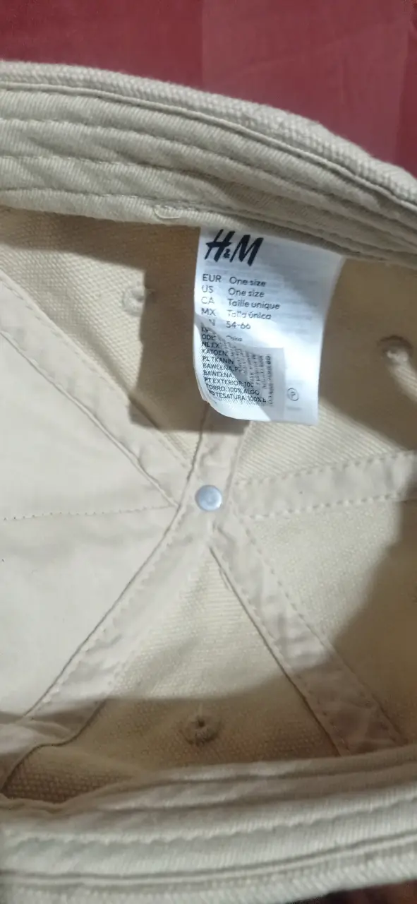 Gorra beige H&M como nueva, ningún detalle - 2