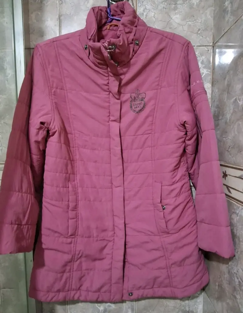 Abrigo rosa para niña Mexx