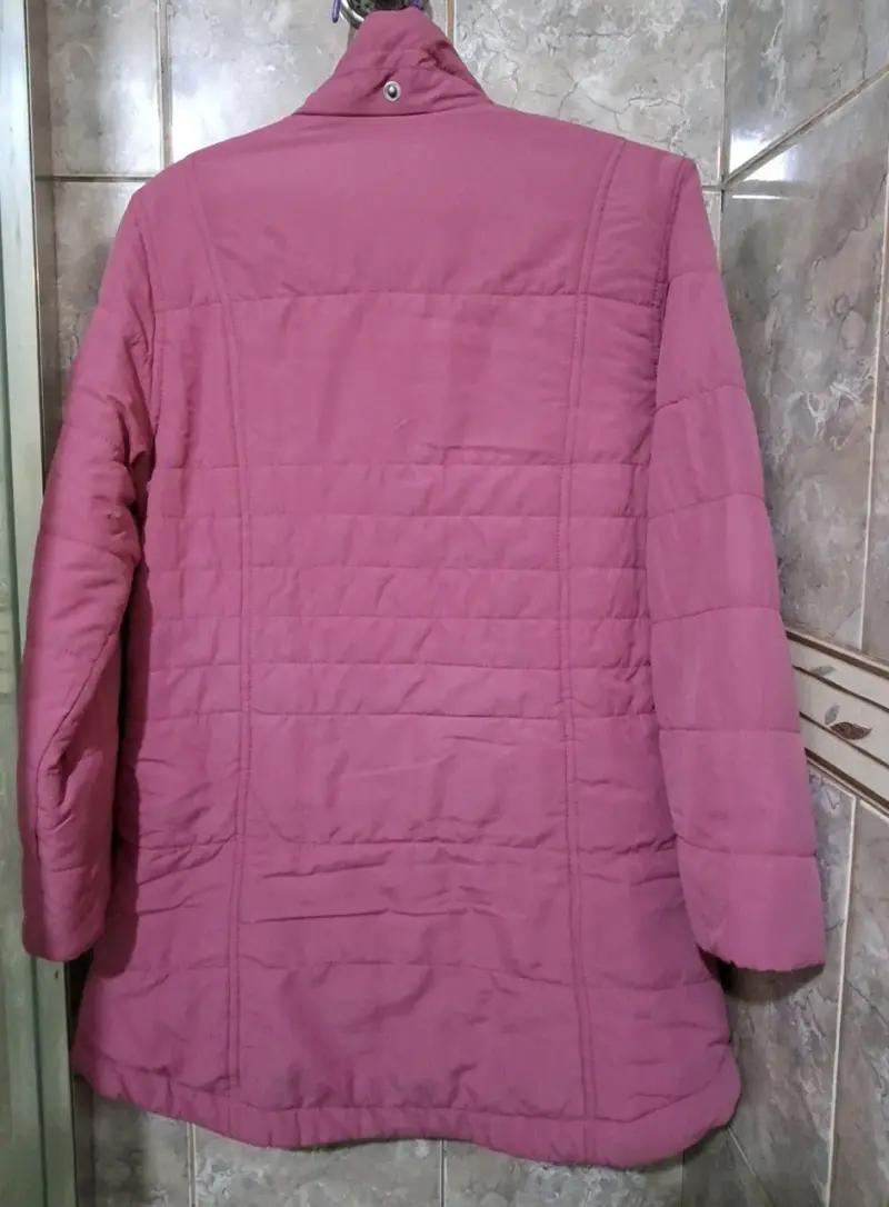 Abrigo rosa para niña Mexx - 2