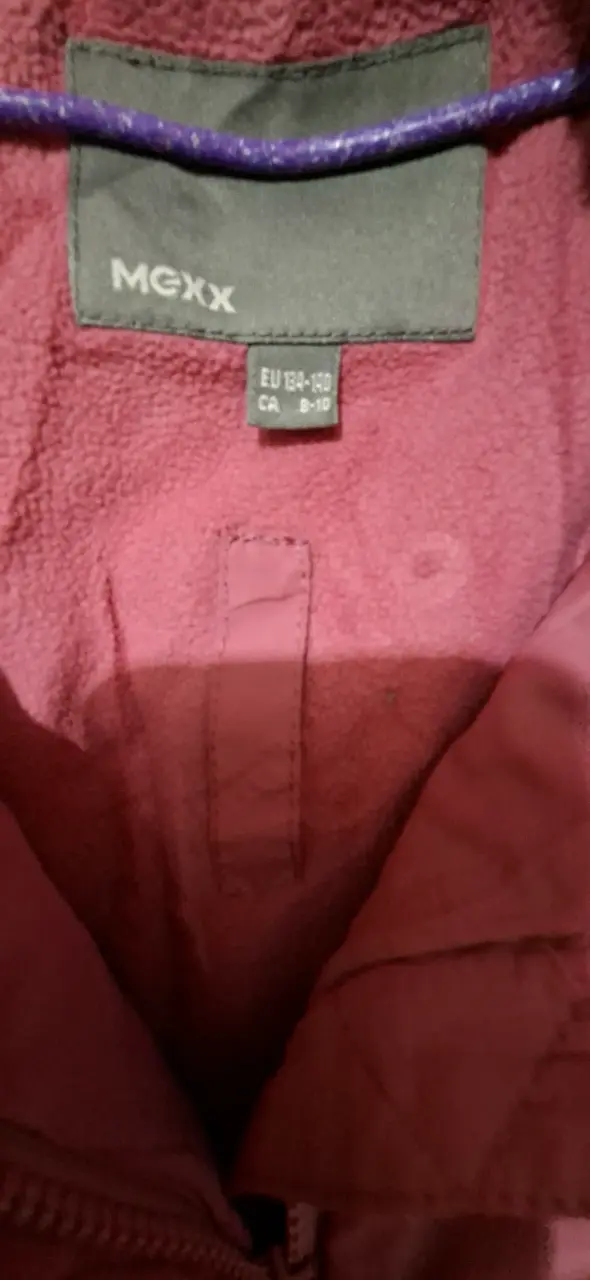 Abrigo rosa para niña Mexx - 3