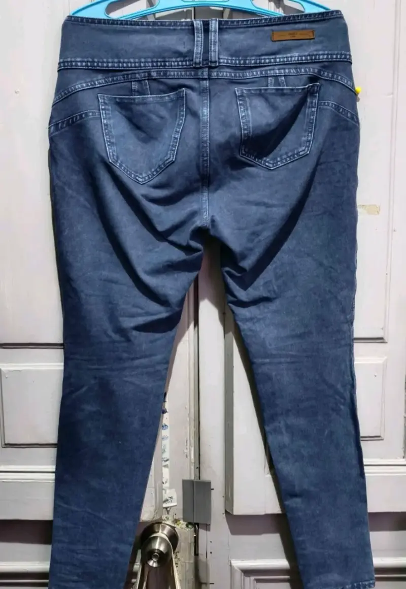 Jeans azul oscuro Index Denim talla 44 - 4