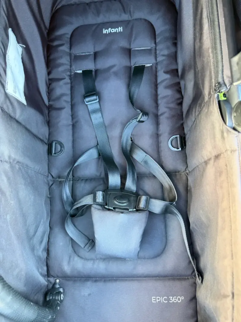 Coche de bebé 3 en 1 con silla de auto - 6