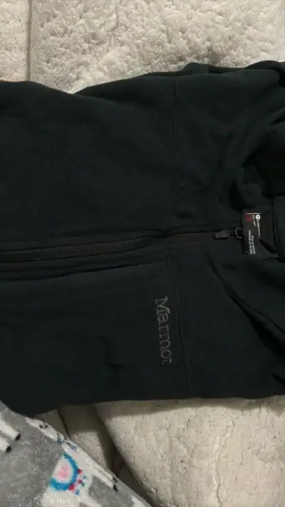 Chaqueta polar negra Marmot talla XXL - miniatura 1