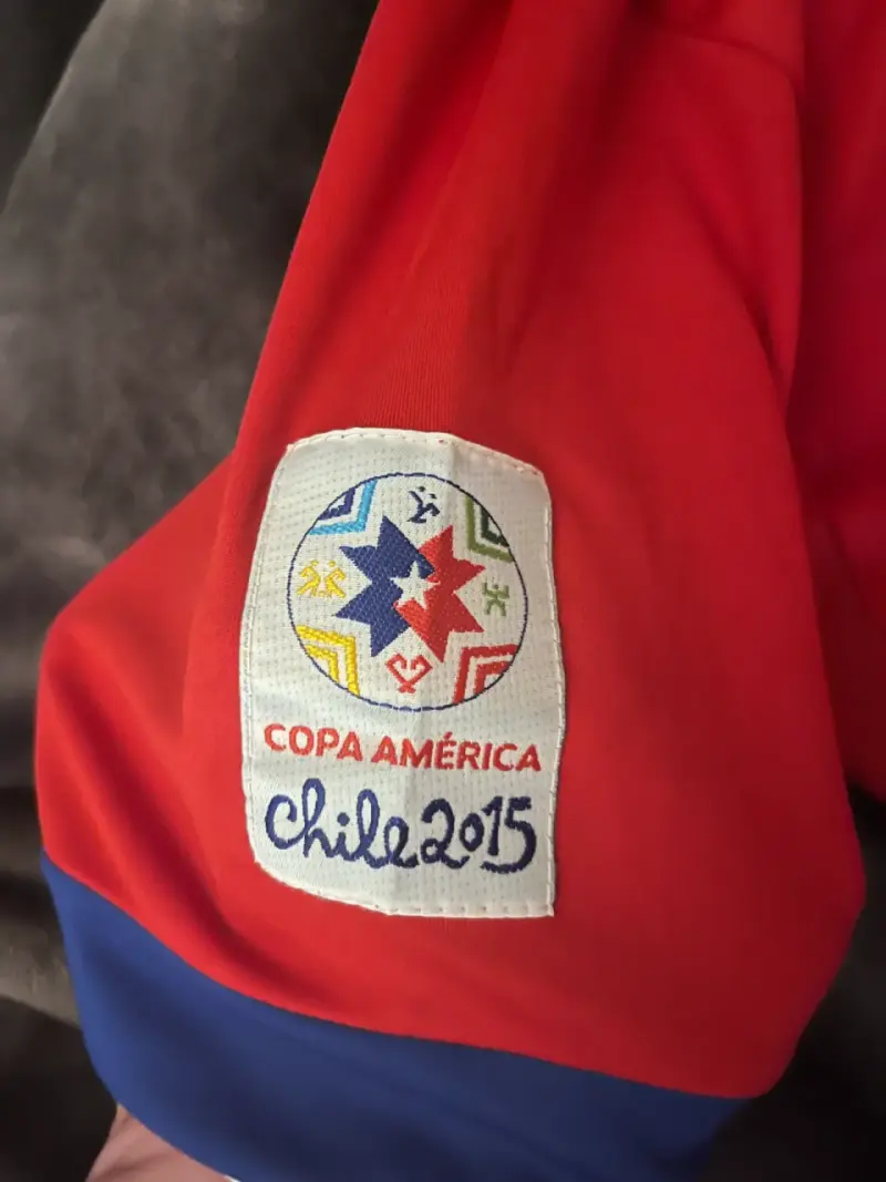 Camiseta Chile Copa América 2015 Vidal - 3
