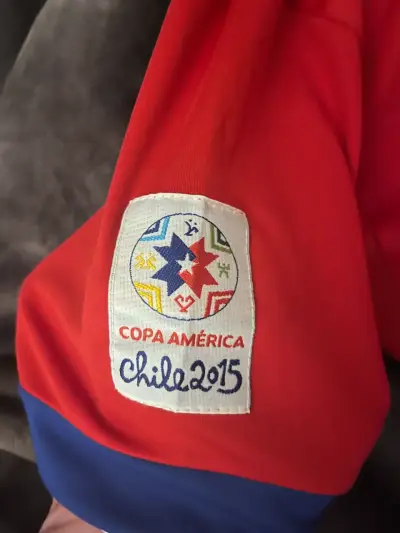 Camiseta Chile Copa América 2015 Vidal - miniatura 3