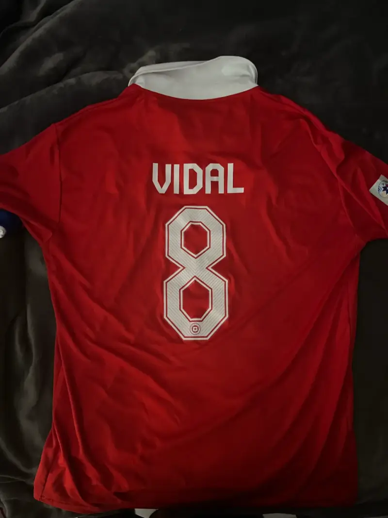 Camiseta Chile Copa América 2015 Vidal - 4