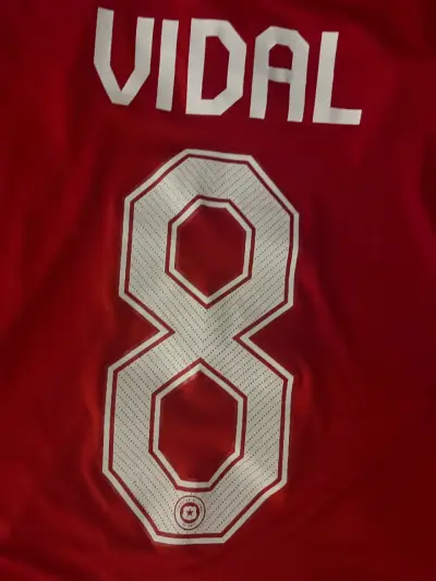 Camiseta Chile Copa América 2015 Vidal - miniatura 5