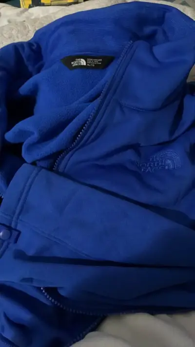 Chaqueta polar azul The North Face para hombre - miniatura 1