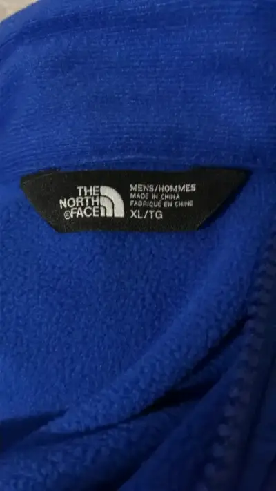 Chaqueta polar azul The North Face para hombre - miniatura 2