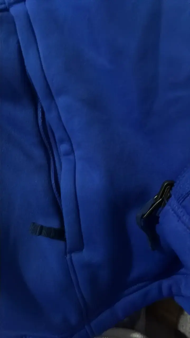 Chaqueta polar azul The North Face para hombre - 4