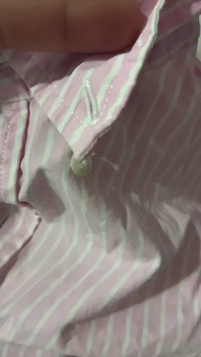 Camisa rayada rosa La Martina para hombre - miniatura 5