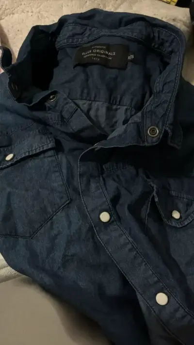 Camisa de mezclilla azul Ellus Originals - miniatura 1