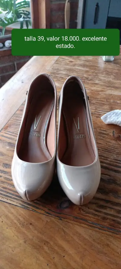 Zapatos de Tacón Beige Vizzano Talla 39 - miniatura 1