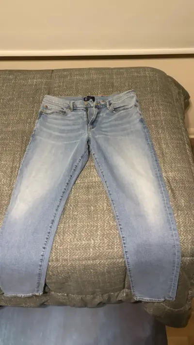Jeans GAP slim taper celeste para hombre - miniatura 1