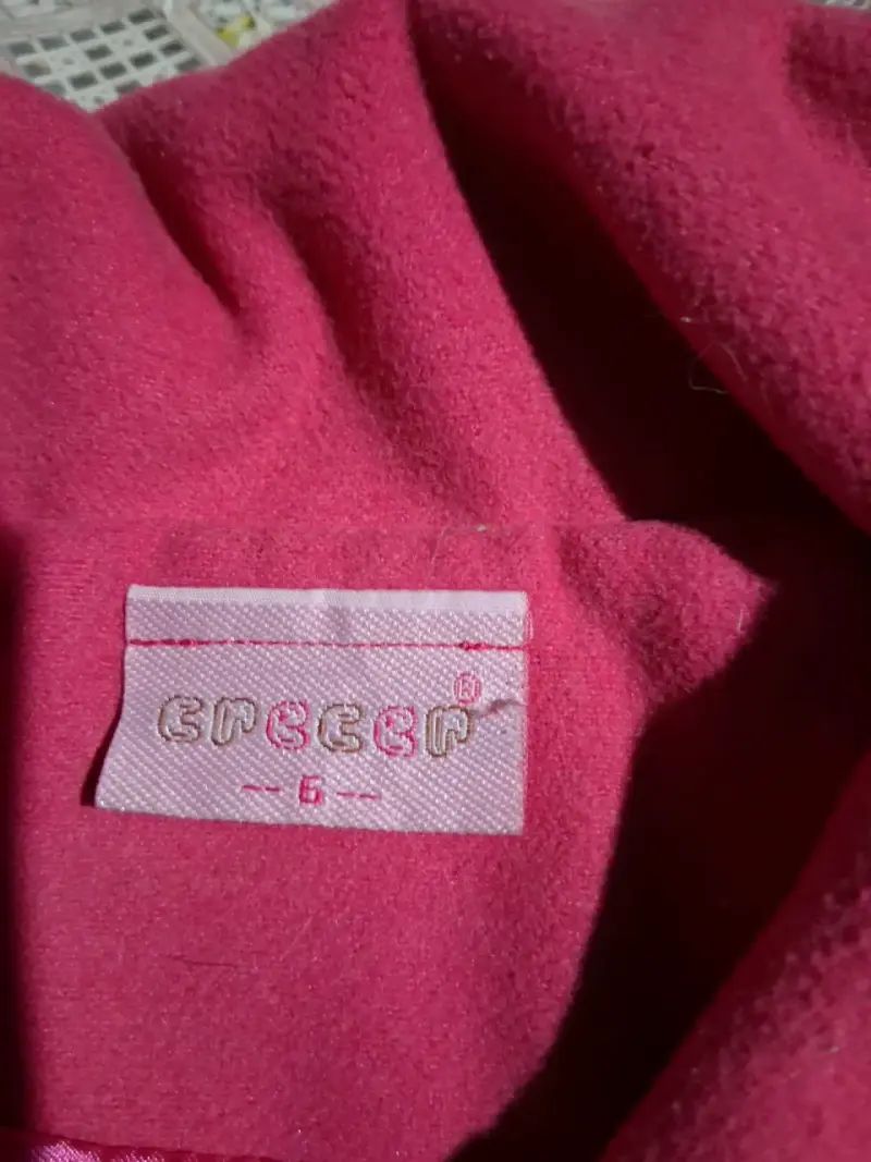 Abrigo  niña talla 6 - 2
