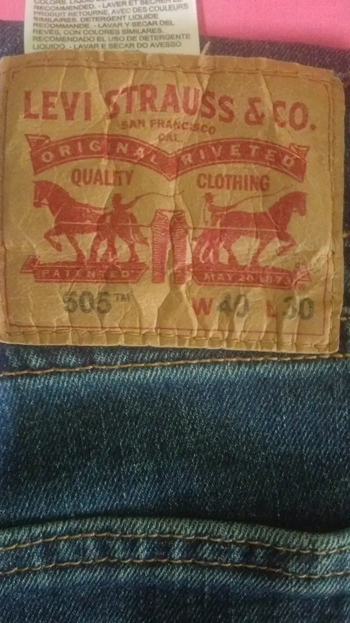 Jeans Levi's 505 Azul Talla W40 L30 - 2