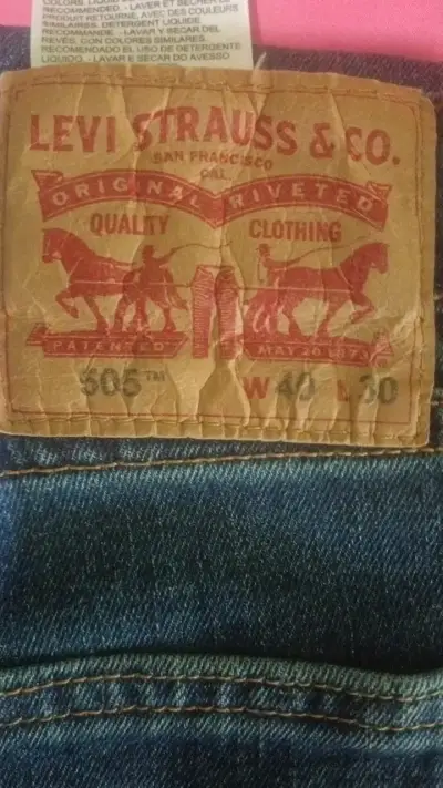 Jeans Levi's 505 Azul Talla W40 L30 - miniatura 2