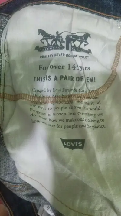 Jeans Levi's 505 Azul Talla W40 L30 - miniatura 4