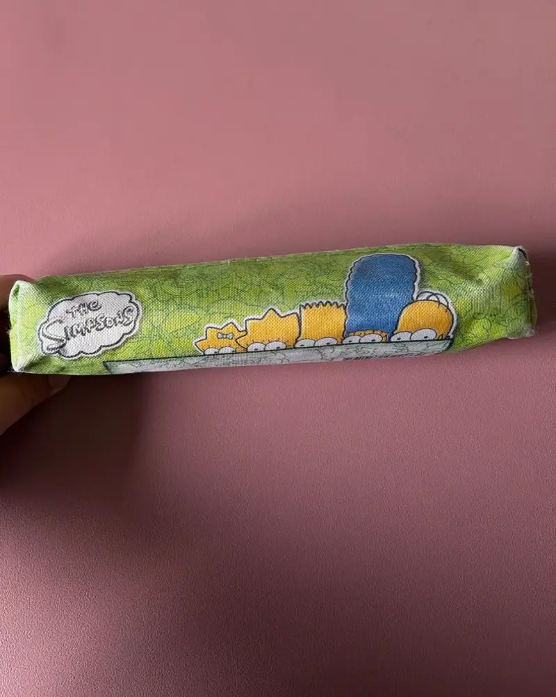 Estuche Escolar The Simpsons Verde - 1