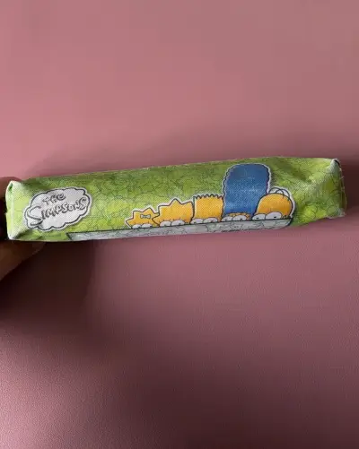 Estuche Escolar The Simpsons Verde - miniatura 1
