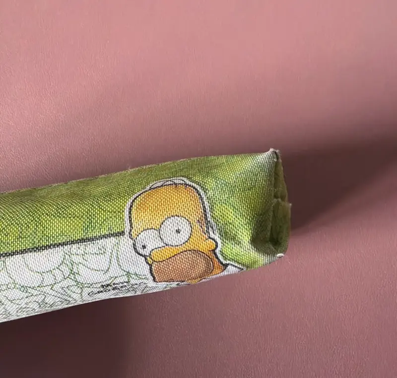Estuche Escolar The Simpsons Verde - 3