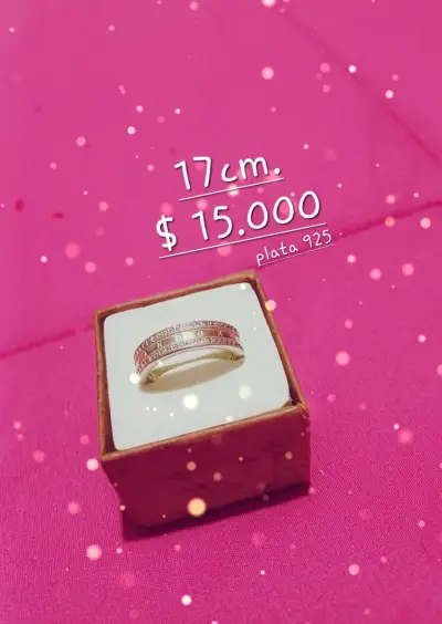 Anillo de plata 925 diseño moderno - miniatura 4
