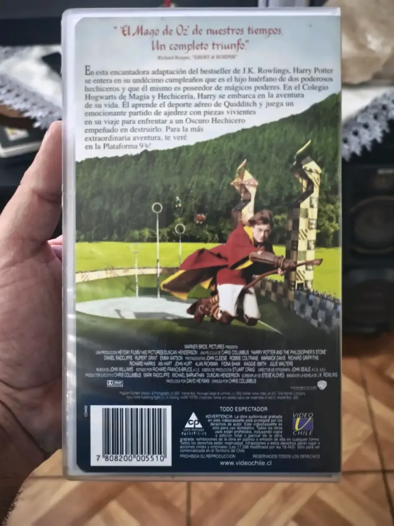 VHS Harry Potter y la Piedra Filosofal en español - 2