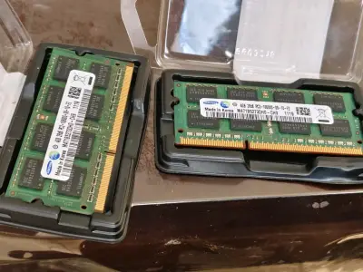 KIT MEMORIA RAM SAMSUNG 4GB+4GB=8 DDR3 PARA LAPTOP - miniatura 1