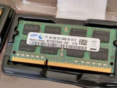 KIT MEMORIA RAM SAMSUNG 4GB+4GB=8 DDR3 PARA LAPTOP - miniatura 2
