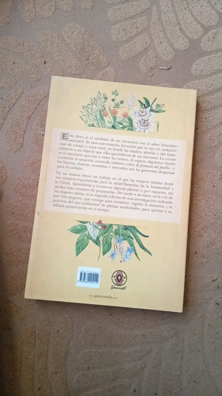 Libro 'Del Cuerpo a las Raíces' Segunda Edición - 2