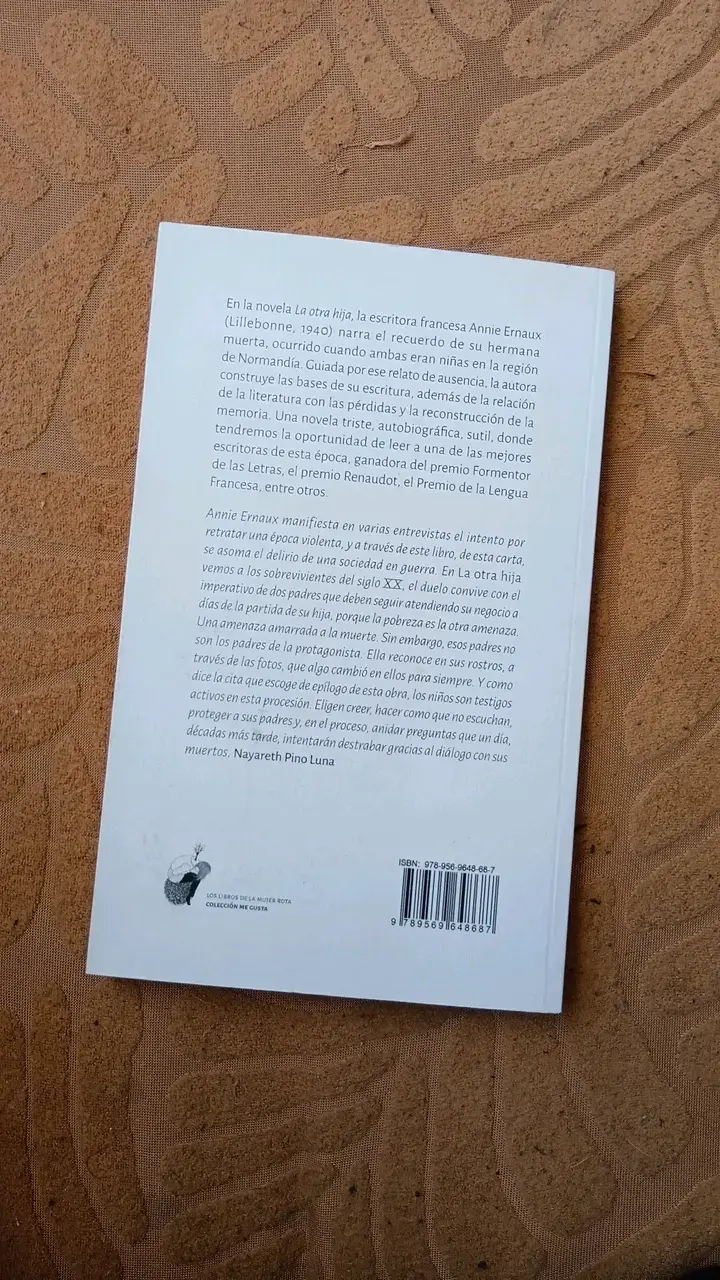 Libro 'La Otra Hija' de Annie Ernaux - 2