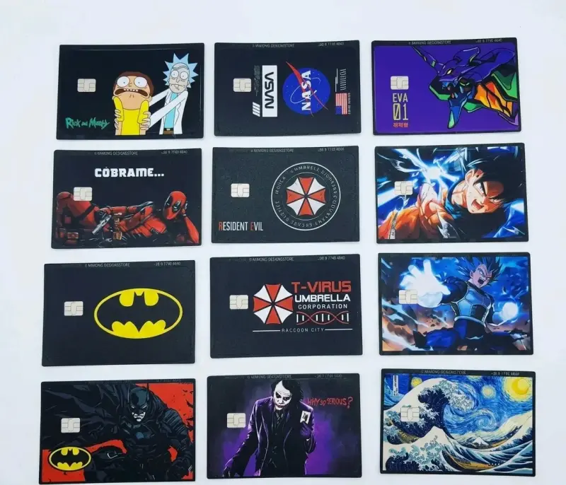 Stikers Pvc con relieve. Para tarjetas de crédito - 2