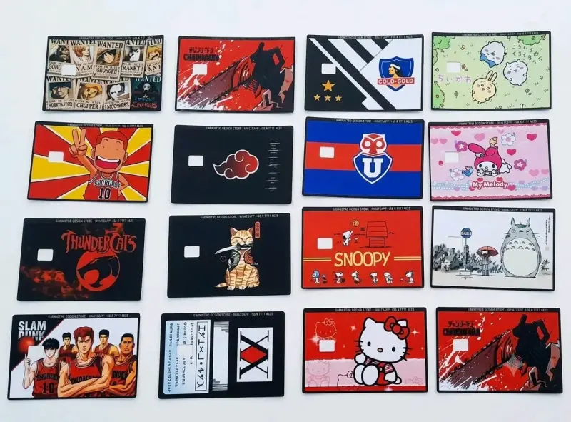 Stikers Pvc con relieve. Para tarjetas de crédito - 4