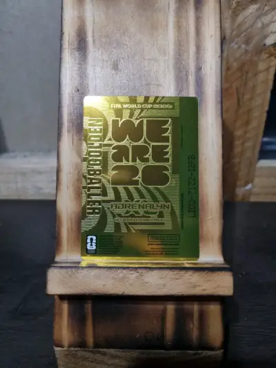 Tarjeta coleccionable Panini de Messi edición d - miniatura 2