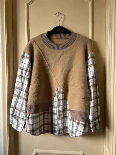 Sweater con camisa incluida - miniatura 1