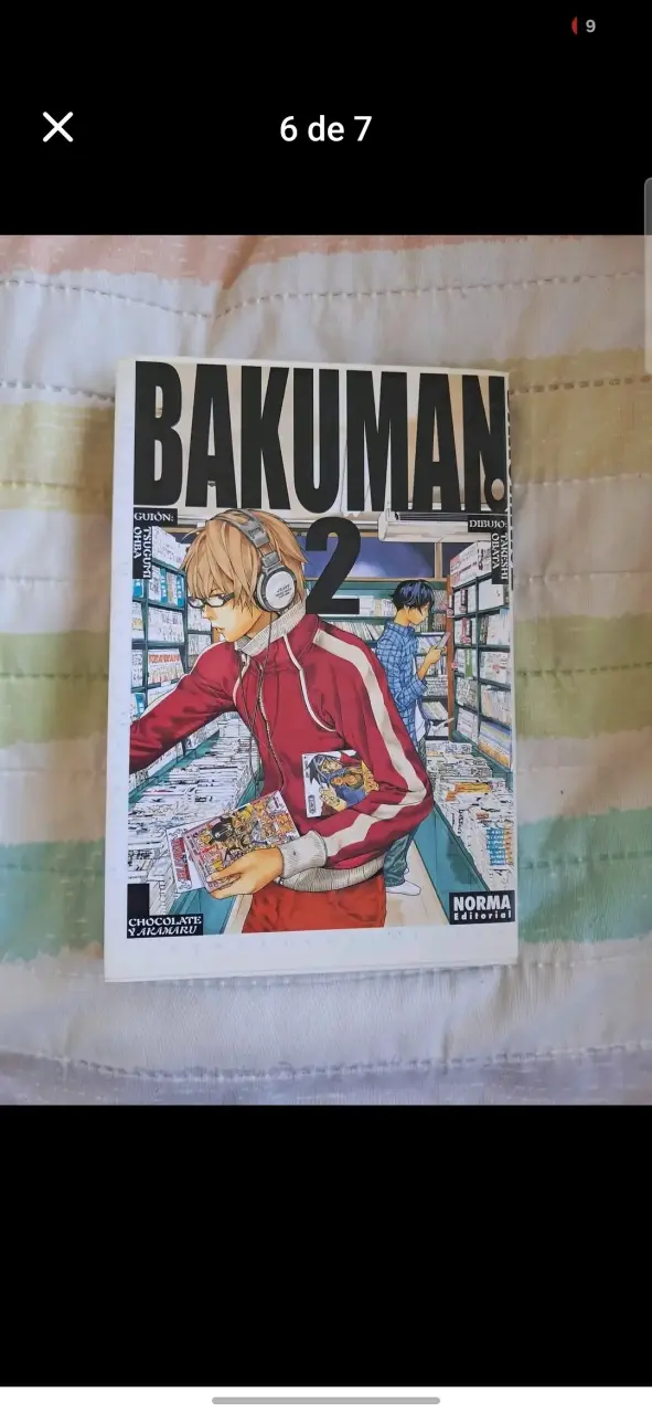 Manga Bakuman Volumen 2 Norma Editorial