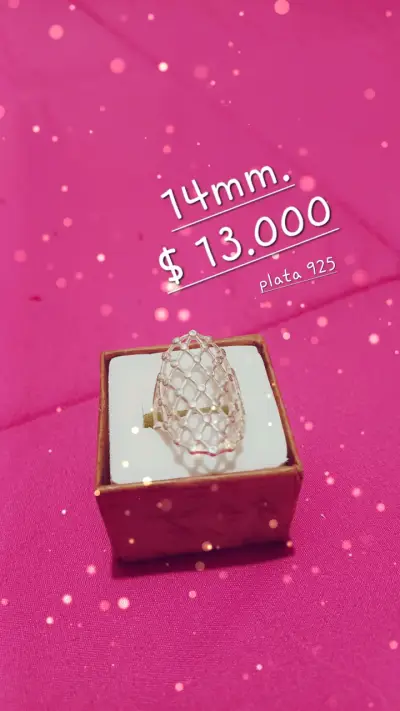 Anillo de plata 925 con diseño elegante - miniatura 3
