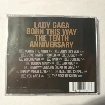 CD Lady Gaga Born This Way The Tenth Anniversary - miniatura 2