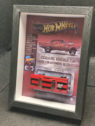 Cuadro Hot Wheels Comet Cyclone 1965 Escala 1:64 - miniatura 1