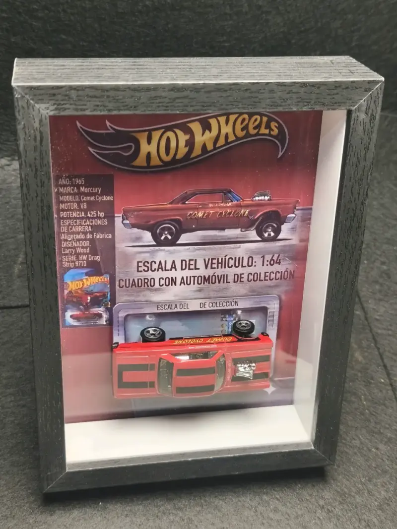 Cuadro Hot Wheels Comet Cyclone 1965 Escala 1:64 - 3